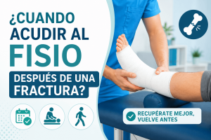 Cuando acudir al fisio tras una fractura